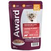 Влажный корм AWARD Indoor big cats для взрослых домашних кошек крупных пород кусочки в соусе с говядиной 85г
