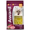 Сухой корм AWARD Hairball & Indoor для взрослых кошек для выведения шерсти с уткой и индейкой с добавлением зеленой чечевицы и Юкки Шидигера 400г — фото 2