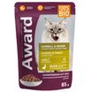 Влажный корм AWARD Hairball & Indoor для выведения шерсти у взрослых домашних кошек кусочки в соусе с уткой 85г — фото 5