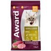 Сухой корм AWARD Hairball & Indoor для взрослых кошек для выведения шерсти с уткой и индейкой с добавлением зеленой чечевицы и Юкки Шидигера 1,5кг — фото 2